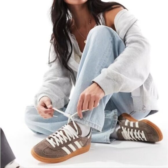 adidas Handball Spezial Earth Strata Gum IF6490 Women's Size 7.5 New - Picture 2 of 12